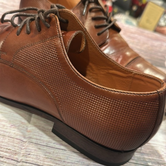 Florsheim Sz 10D Postino Cap Toe Oxford in Cognac • NEW! main image 11